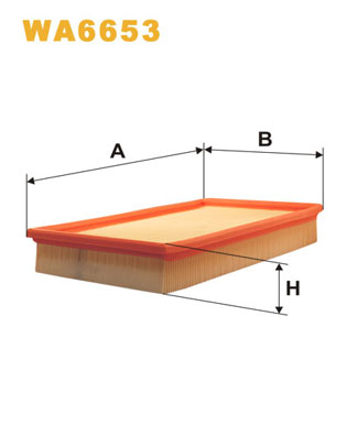 Luchtfilter Wix Filters WA6653