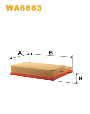 Luchtfilter Wix Filters WA6663