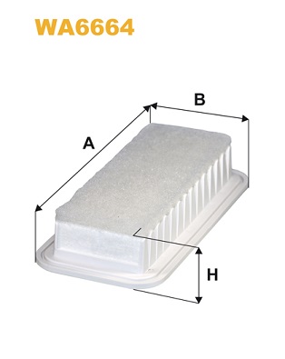 Luchtfilter Wix Filters WA6664