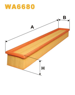 Luchtfilter Wix Filters WA6680