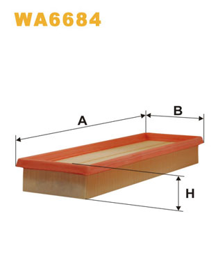 Luchtfilter Wix Filters WA6684