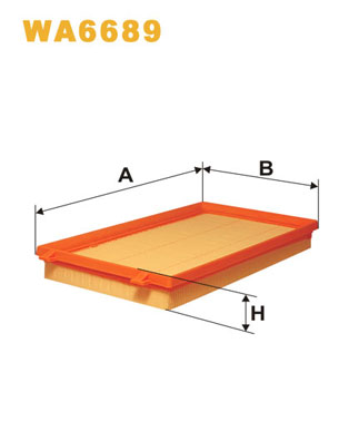 Luchtfilter Wix Filters WA6689