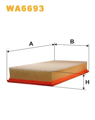 Luchtfilter Wix Filters WA6693