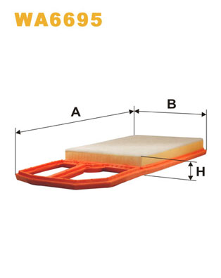 Luchtfilter Wix Filters WA6695