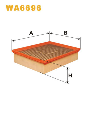 Luchtfilter Wix Filters WA6696