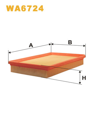Luchtfilter Wix Filters WA6724