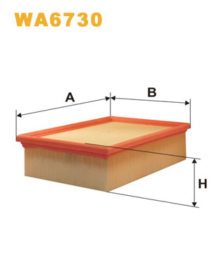 Luchtfilter Wix Filters WA6730