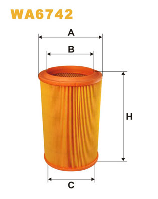 Luchtfilter Wix Filters WA6742