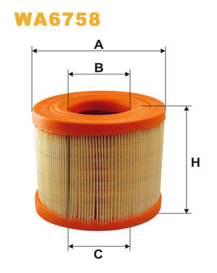 Luchtfilter Wix Filters WA6758