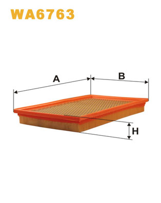 Luchtfilter Wix Filters WA6763