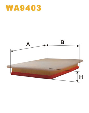 Luchtfilter Wix Filters WA9403