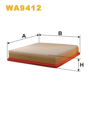 Luchtfilter Wix Filters WA9412