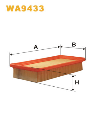 Luchtfilter Wix Filters WA9433