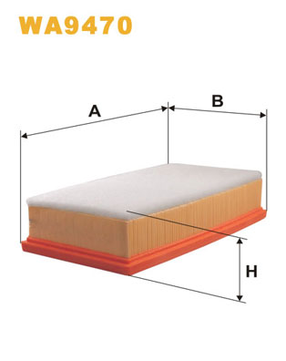 Luchtfilter Wix Filters WA9470