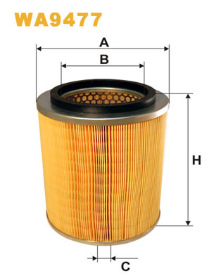 Luchtfilter Wix Filters WA9477