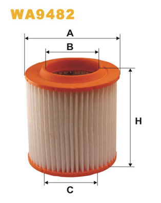 Luchtfilter Wix Filters WA9482