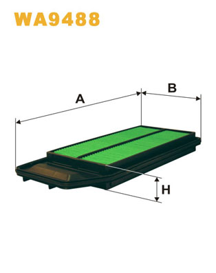 Luchtfilter Wix Filters WA9488