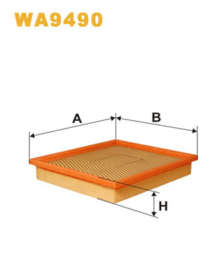 Luchtfilter Wix Filters WA9490