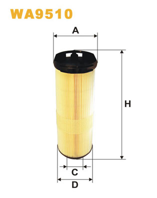 Luchtfilter Wix Filters WA9510