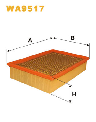 Luchtfilter Wix Filters WA9517