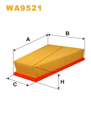 Luchtfilter Wix Filters WA9521