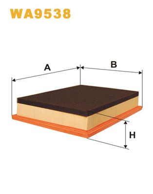 Luchtfilter Wix Filters WA9538