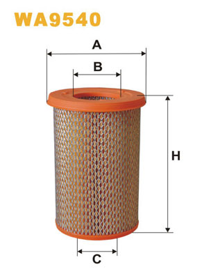 Luchtfilter Wix Filters WA9540