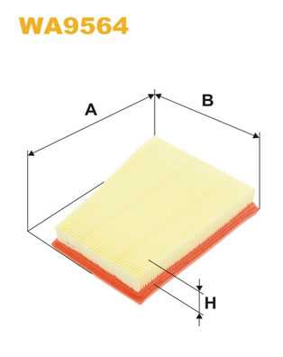 Luchtfilter Wix Filters WA9564