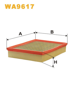 Luchtfilter Wix Filters WA9617