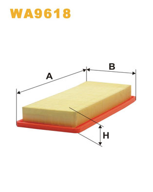 Luchtfilter Wix Filters WA9618