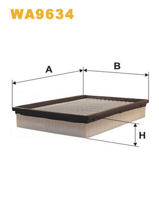 Luchtfilter Wix Filters WA9634