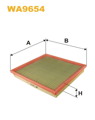 Luchtfilter Wix Filters WA9654