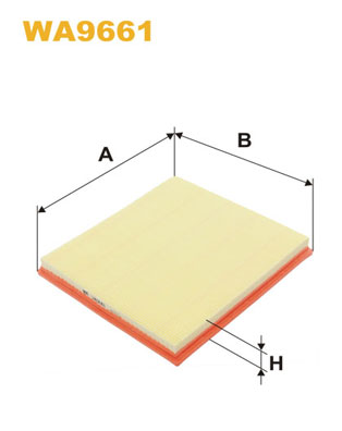 Luchtfilter Wix Filters WA9661