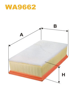 Luchtfilter Wix Filters WA9662