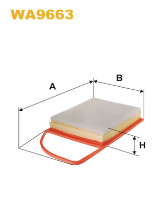 Luchtfilter Wix Filters WA9663