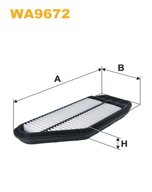 Luchtfilter Wix Filters WA9672