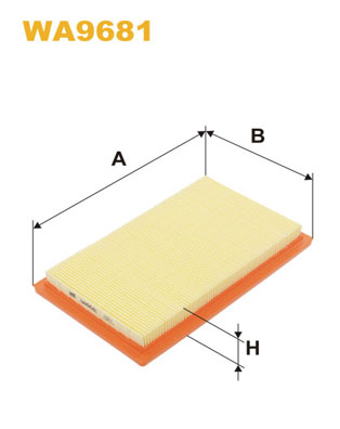 Luchtfilter Wix Filters WA9681