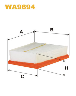 Luchtfilter Wix Filters WA9694