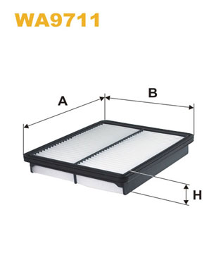 Luchtfilter Wix Filters WA9711