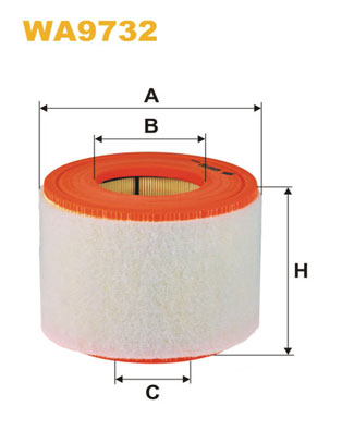 Luchtfilter Wix Filters WA9732