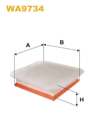 Luchtfilter Wix Filters WA9734