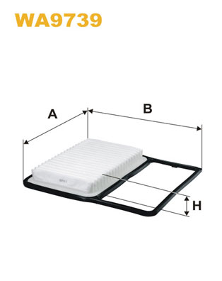 Luchtfilter Wix Filters WA9739