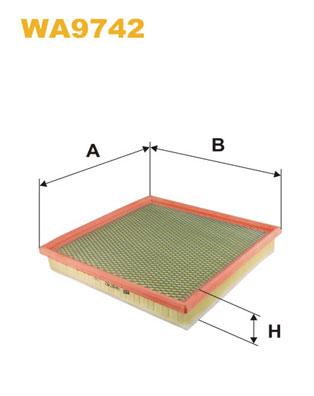 Luchtfilter Wix Filters WA9742