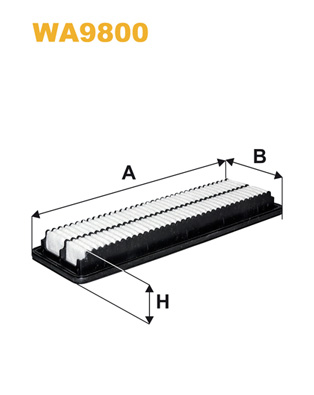 Luchtfilter Wix Filters WA9800