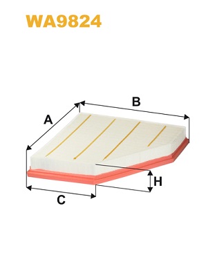 Luchtfilter Wix Filters WA9824