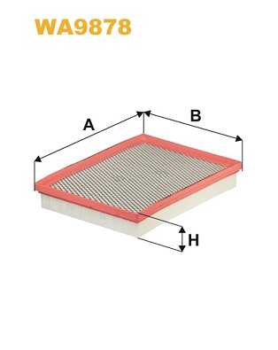 Luchtfilter Wix Filters WA9878