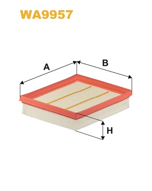 Luchtfilter Wix Filters WA9957