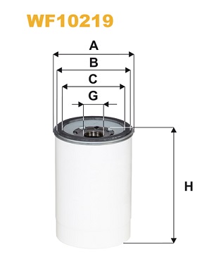 Brandstoffilter Wix Filters WF10219