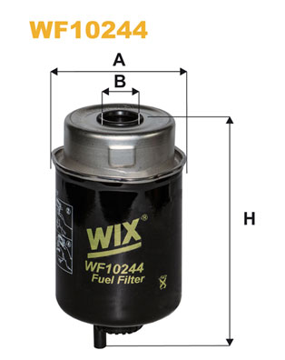 Brandstoffilter Wix Filters WF10244