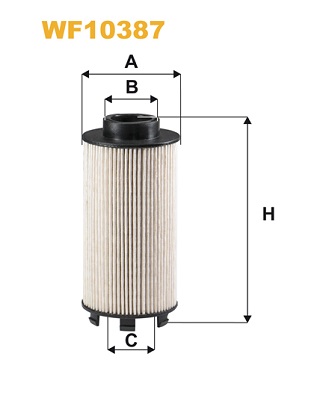 Brandstoffilter Wix Filters WF10387